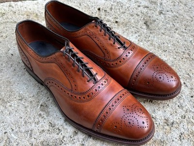 Allen Edmonds Strand Mens Cap Toe Leather Oxford Dress Shoes 11 ½ C 1635 19552