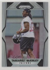 2017 Panini Prizm Rookies Silver Prizm Takkarist McKinley #284 7cz