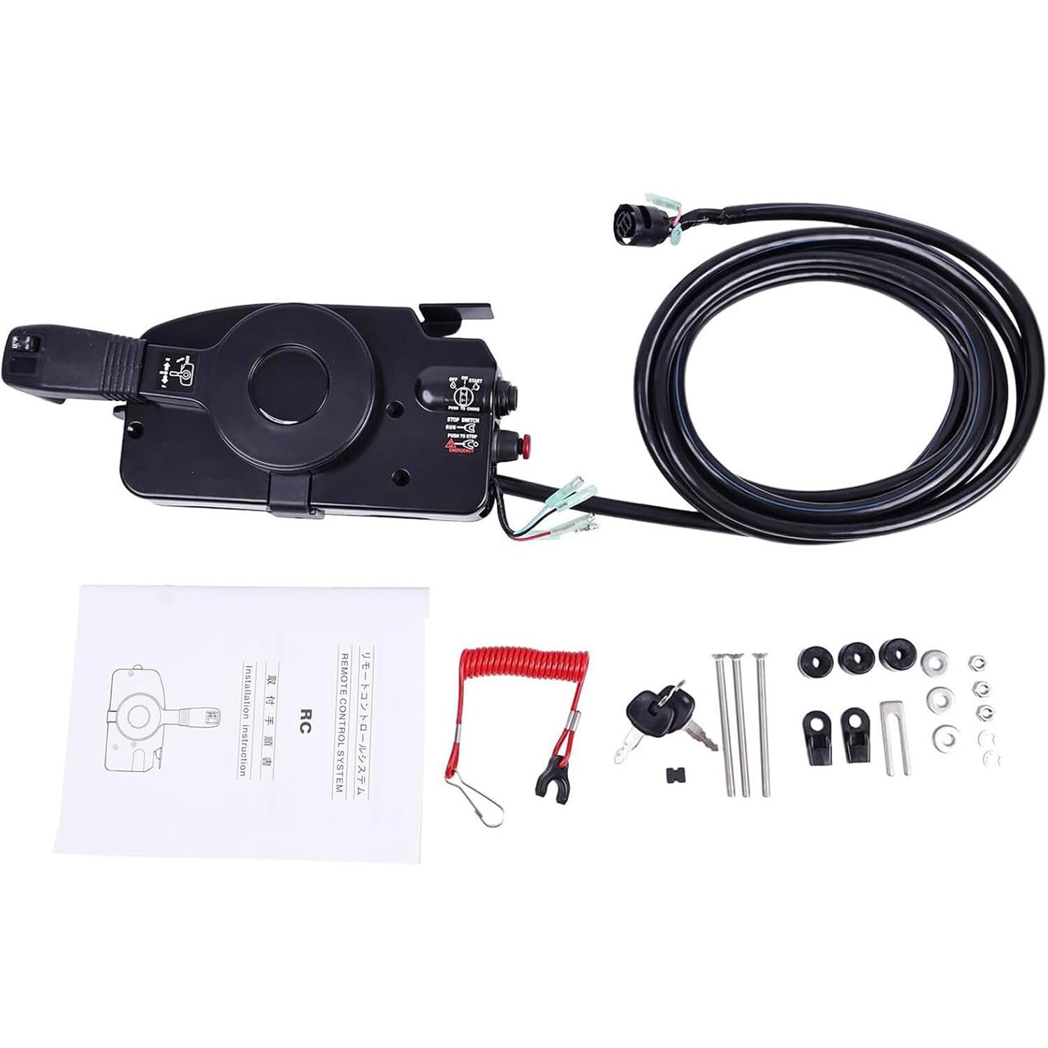 Outboard Control Box w/Instructions 3ACQ843301 for Tohatsu RC BOX TLDI MFS40  ✨