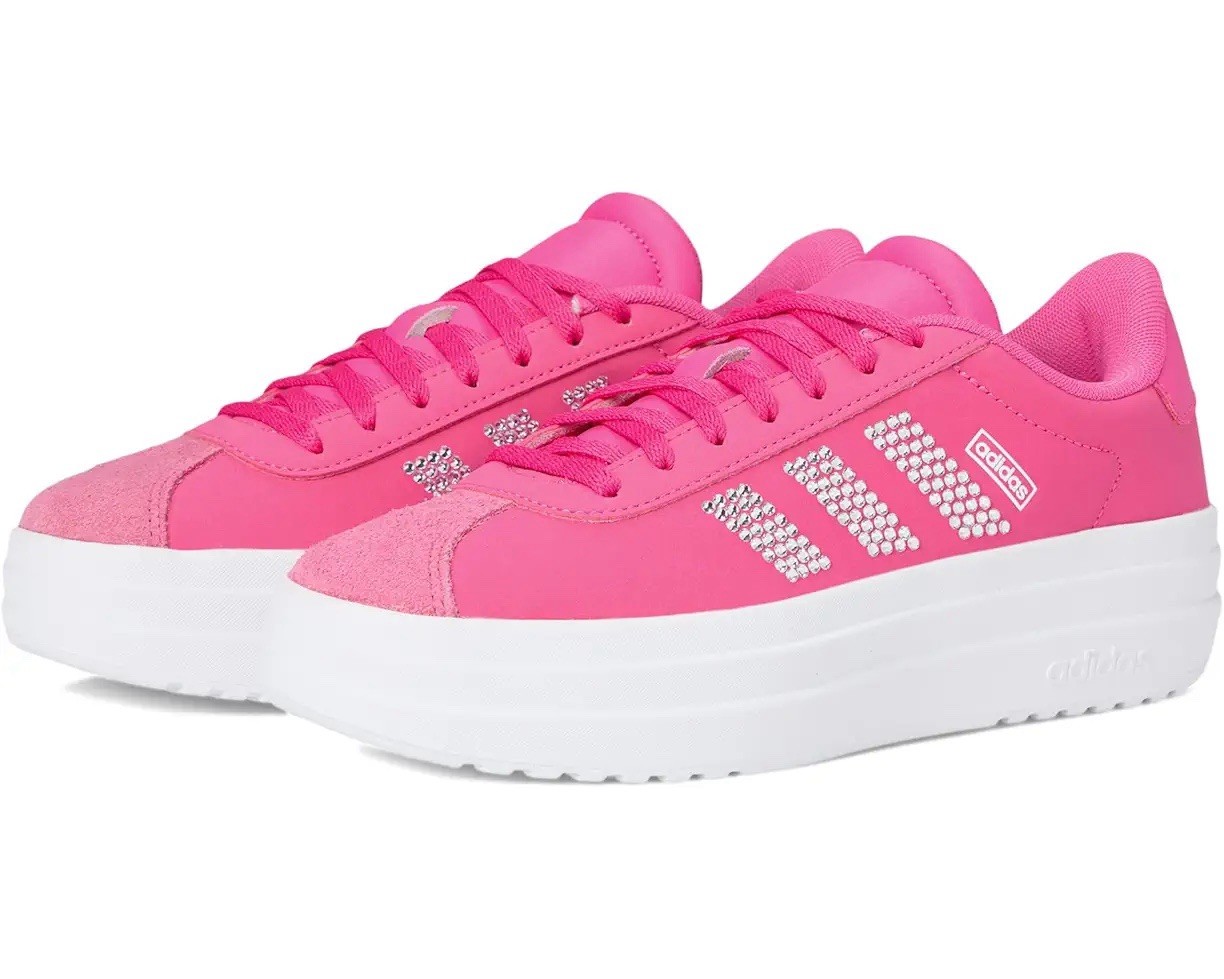 Adidas Girls VL Court Bold Sneakers JH9496 *MANY SIZES* Adidas Girls VL Court Bold Sneakers JH9496 *MANY SIZES*
