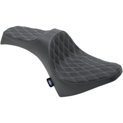 Drag Specialties Predator III Silver Diamond Stitch Seat for Indian Scout 15-19
