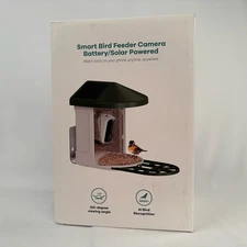New In Box: Smart Bird Feeder Camera with AI Recognition and Solar Power