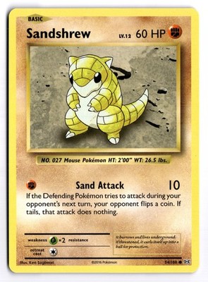 Sandshrew - EVO #54/108 XY - Evolutions Common Normal LP