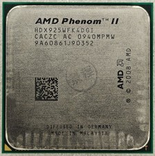 AMD Phenom II X4 925 Quad Core Processor 2.8 GHz, Socket AM2 /AM3, 95W CPU