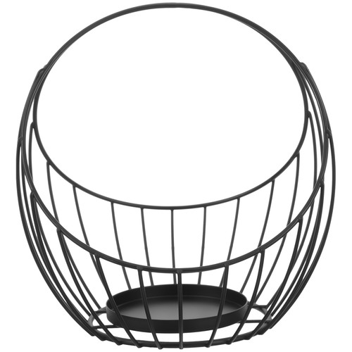 Metal Magazine Holder with Handle Newspaper Book File Organizer Basket Iron - Picture 12 of 12