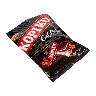 Kopiko Coffee Flavored Hard Candy 4.23 Ounce Bag 25 Pieces Resealable