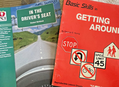 Life Skills Driver Education Workbook Lot Getting Around Driver s Seat Special E