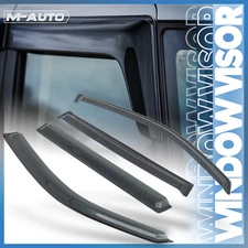 Window Visor Shade Tape-On Vent Wind Rain Deflector for 03-08 Honda Pilot,4PCS