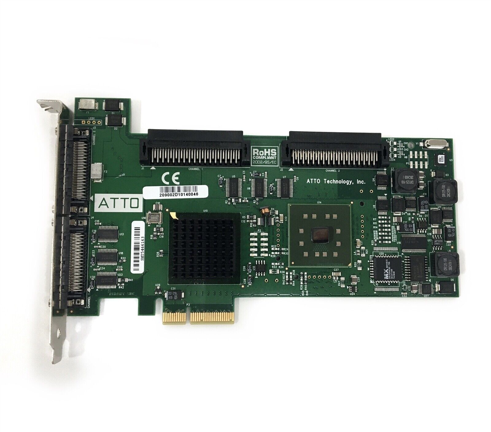 ATTO ExpressPCI UL5D Dual Port Ultra U320 PCIe HBA