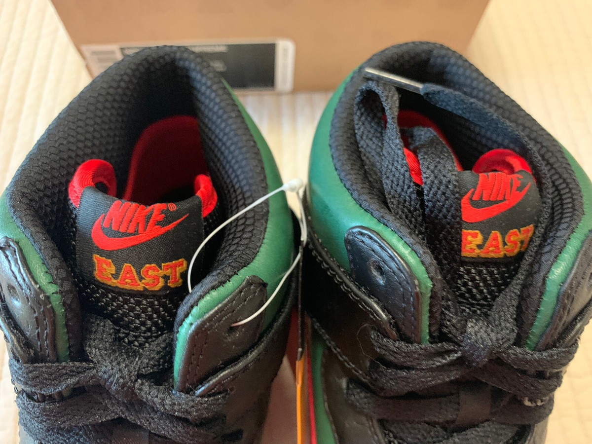 DJ Clark Kent × Nike Dunk High Nike Dunk High Supreme Spark LE East (DJ Clark Kent) size