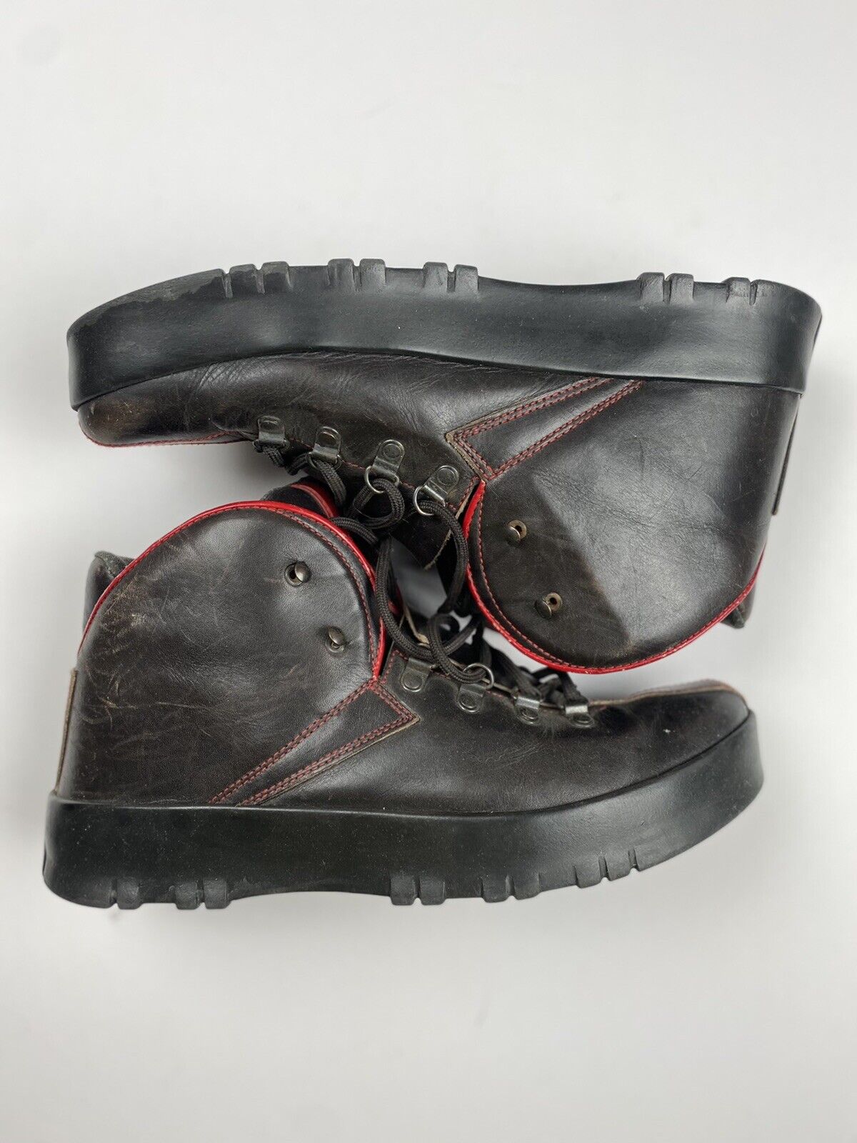 Prada boots mens size 9 hiking boots Linea Rossa vintage Prada 