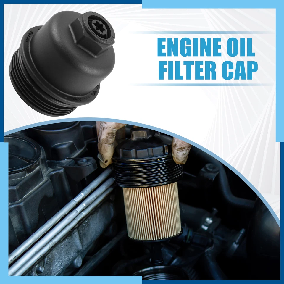 Paquete (1) Tapa Filtro Aceite Motor BMW X1 X2 28i 2.0L 2016-2019 Foto 2 de 4