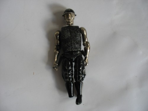 Sgt Silver Figure Metal Man 1976 Zee Toys Zylmex Action Figure Peg Leg - Foto 4 di 4