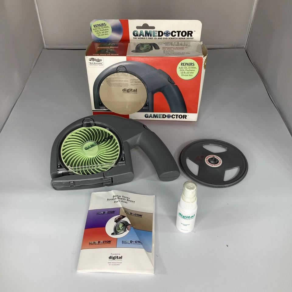 Dispositivo de reparación de discos CD y DVD GameDoctor de Digital Innovations Foto 3 de 4