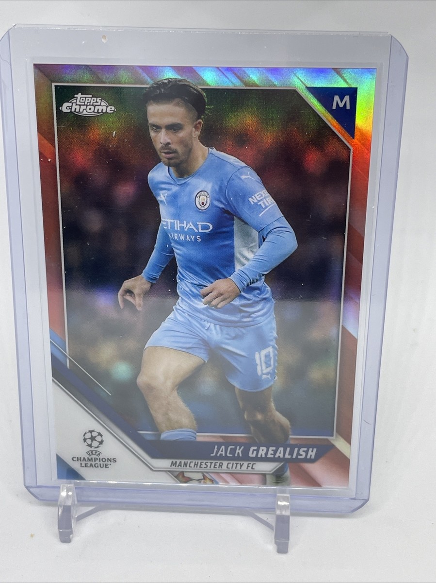 2021-22 Topps Chrome Grealish サインカード 【公式通販】