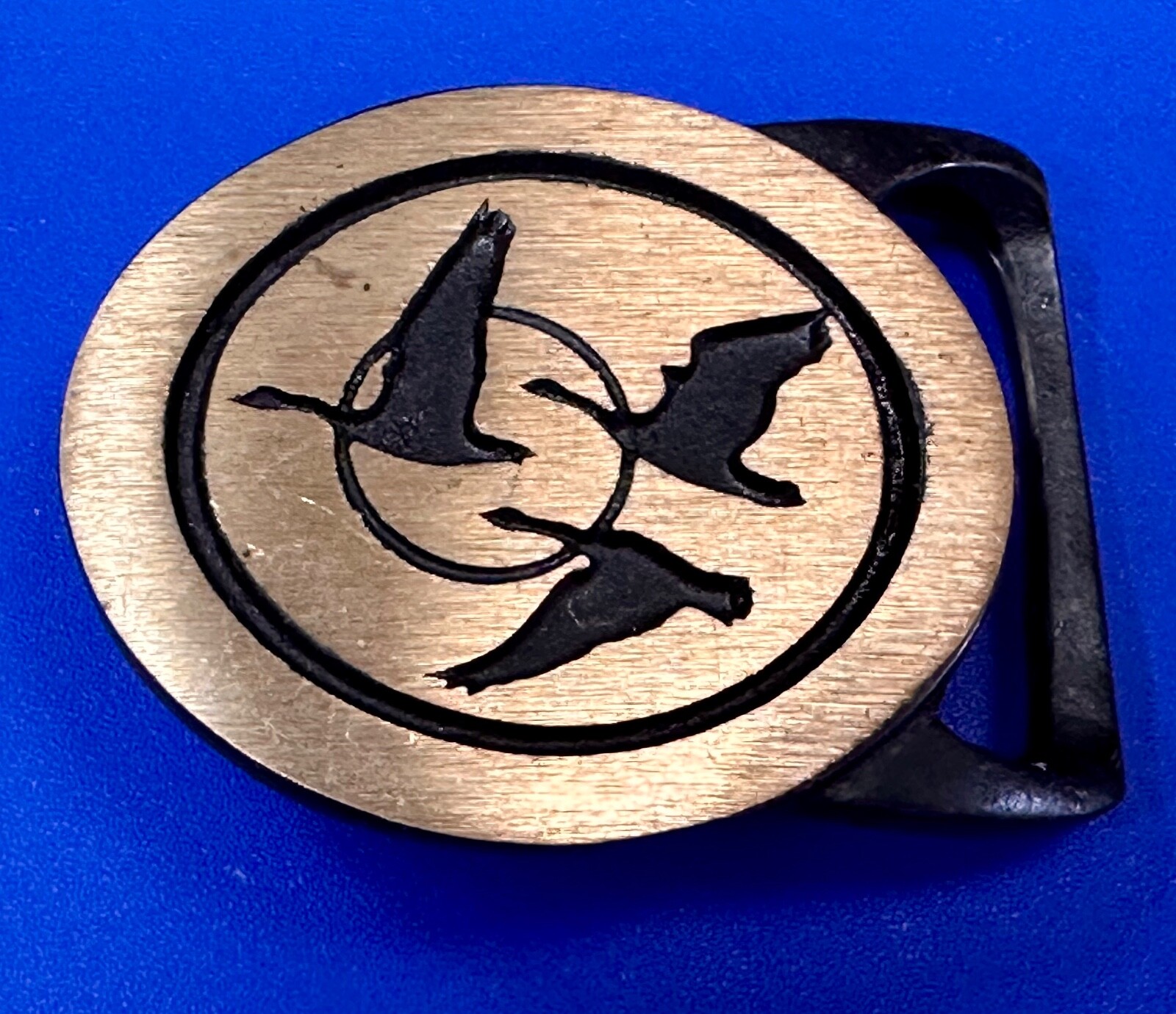 Migration Geese Ducks - Tech Ether Guild Solid Br… - image 1