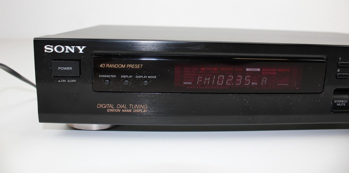 Sony Tuner ST S211 Stereo Fm/AM Working (1993-94) | eBay