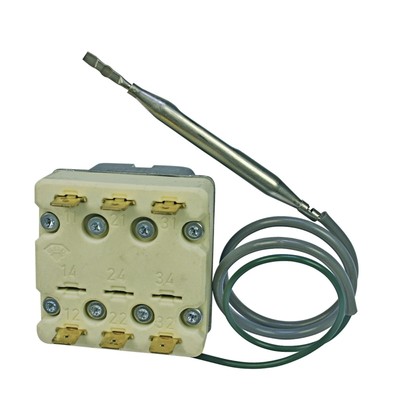 TERMOSTATO FISSO CERAMICO 200° NC FASTON VERTICALI 6,3 UNIVERSALE VARI USI