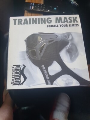 Phantom Athletics Trainingsmaske - Schwarz - Medium