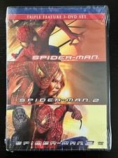 Spider-Man Spider-Man 2 Spider-Man 3 Triple Feature DVD New Sealed
