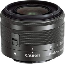 Canon EF-M 15-45mm f3.5-6.3 Image Stabilization STM Zoom Lens refurbished