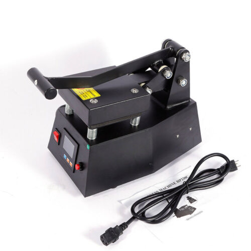 110V Digitale Hitze Presse Maschine Zum Selbermachen Presse Einzelheizung Kleine Größe Material 600W - Bild 17 von 19