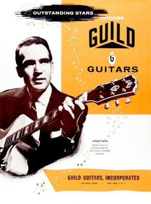 1956 Guild Guitars - Catalog Cover Magnet