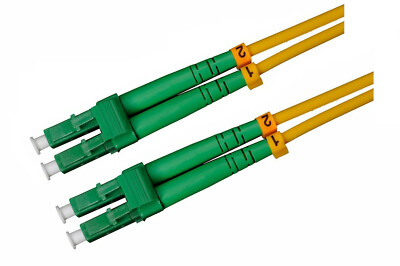 CONBIC  20m LWL LCA LCA Patchkabel Duplex OS2 Singlemode gelb Lichtwellenleiter