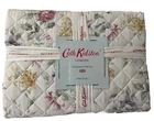 Cath Kidston "Pembroke Rose" White Lavender Multi Floral King Size QUILT  New