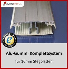 Verlegesystem Verlegeprofil Doppelstegplatten Stegplatten Hohlkammerplatten 16mm