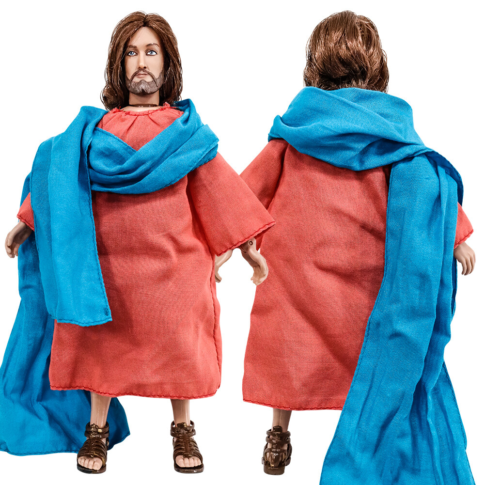 Jesus 8 Inch Retro Action Figure [Red Robe] | eBay