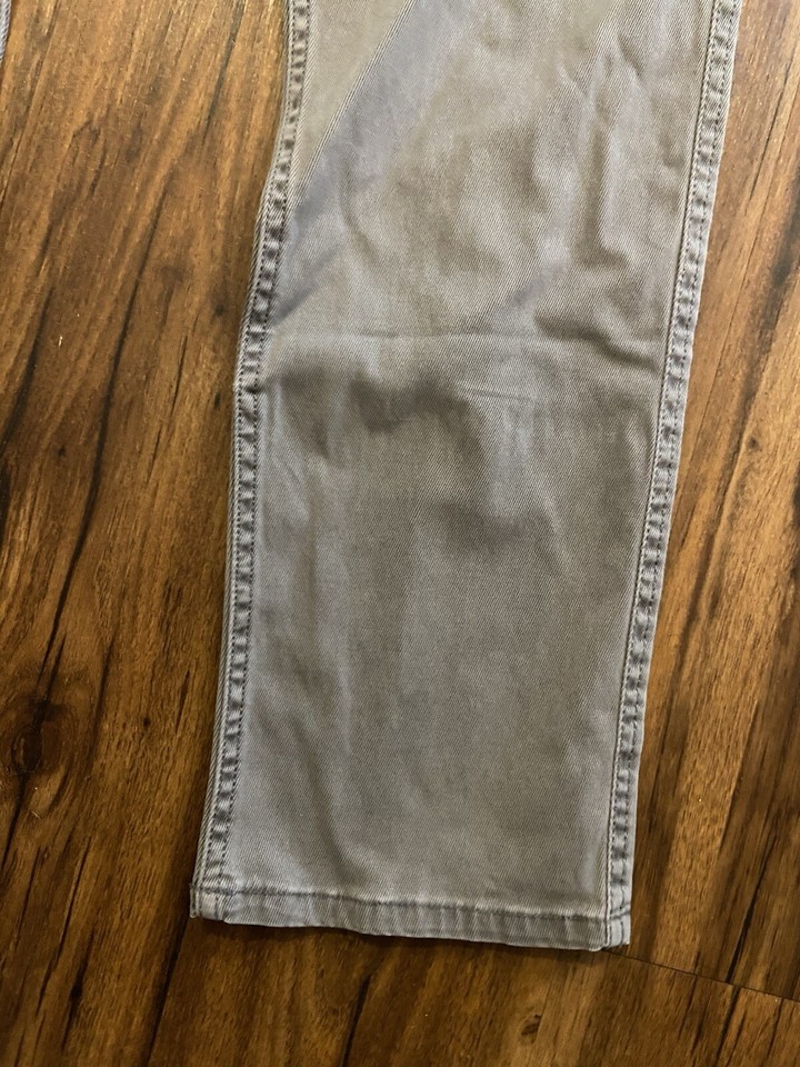 Faherty Pants Mens 34x33 Gray Chino Terry Stretch Slim Straight eBay