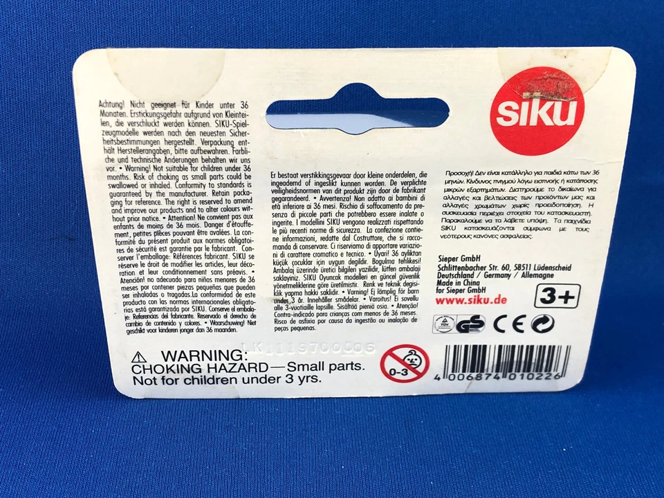 Siku 1022 IVECO-Wohnmobil Dormobile Camping Car Metal Diecast Models Collection - Image 3 of 4