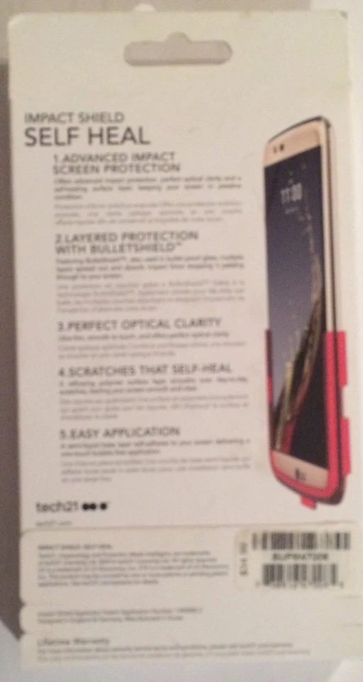 Protector de impacto Tech 21 autocuración para LG K10 Foto 2 de 3