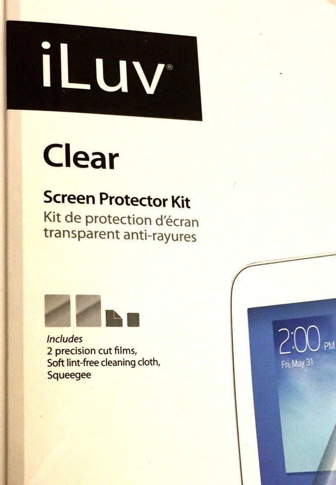 iLuv Clear Screen Protector Kit for GALAXY Tab 3 10.1"  - Image 3 of 4