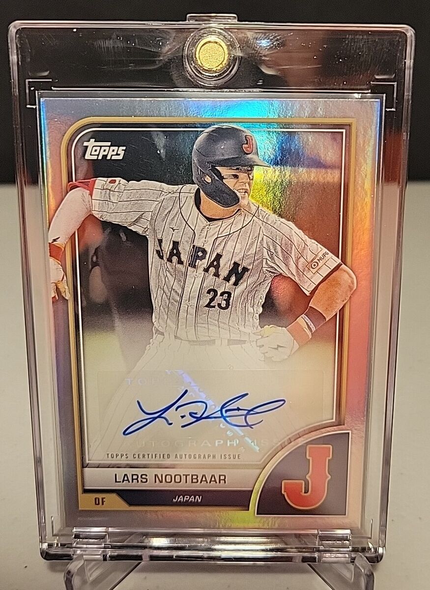 LARS NOOTBAAR 2023 Topps World Baseball Classic AUTO LARS NOOTBAAR 2023 Topps World Baseball Classic AUTO