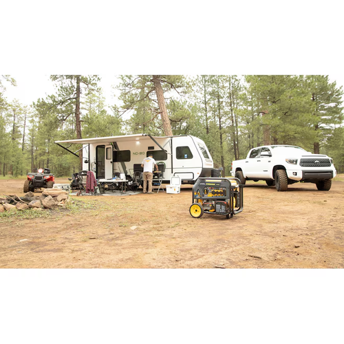 Hybrid 7500-Watt Dual Fuel (Gasoline/Propane) Portable Generator - Picture 7 of 12