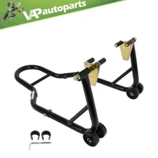 Motorcycle Bike Stand Front Forklift Spool Wheel Lift Paddock Swingarm Lift Auto