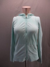 ZELLA Size XS Womens Blue Full Zip Pocket Hood Lightweight Athletic Jacket 497