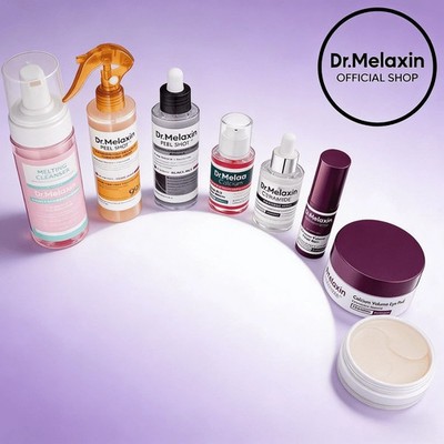 Dr.Melaxin Radiant Routine Set: Dark Spot/Peeling Care, 1-Week Korean Glow