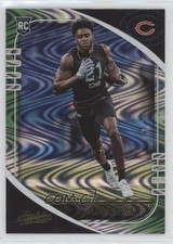 2020 Panini Absolute Rookie Green Waves 32/35 Jaylon Johnson #153 0f5f