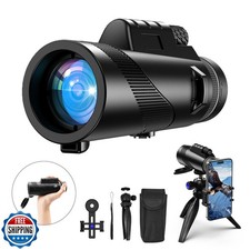 LOFICOPER Monocular Telescope for Smartphone, 80x100 HD Monoculars for Adults