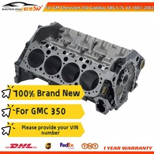 Engine Bare Short Block Fit For Gm Chevrolet 350 Cadillac Sbc 5.7l V8 1887-2002