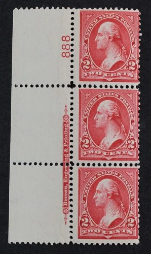 CKStamps: US Stamps Collection Scott#279B Strip Mint NH OG
