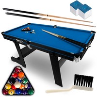 Billardtisch 6Ft Neo-Sport NS-808 Klappbar Set Mit Queues, Kugeln & ZubehöR