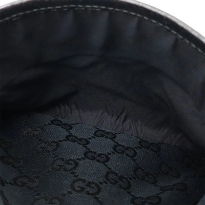 Gucci Shoulder Diaper Bag GG Canvas Black Crossbody 123326 | eBay
