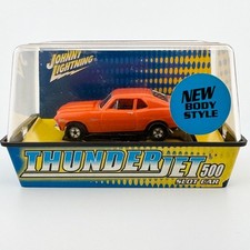 Johnny Lightning '71 Chevy Nova SS, Orange, ThunderJet, H.O. Slot Car