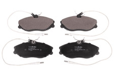 Bremsbelagsatz Scheibenbremse Vorderachse für CITROËN PEUGEOT XSARA Break Coupe