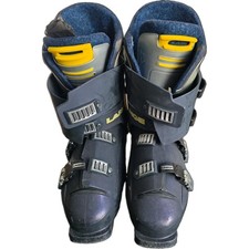 Lange X6 A.C.D. (Anatomical Comfort Design) alpine ski boots, model late 1990s.