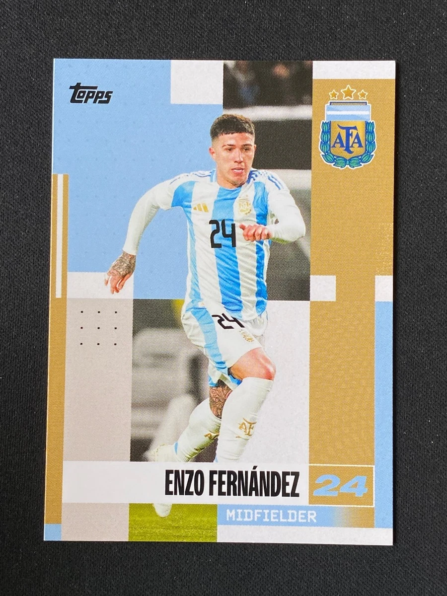 2024-25 Topps Argentina Team Set - Enzo Fernandez #11 for sale | eBay
